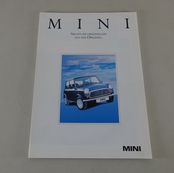 Prospekt/ Broschüre Rover Mini auf Deutsch