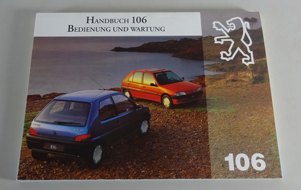 Betriebsanleitung / Handbuch Peugeot 106 Stand 12/1993