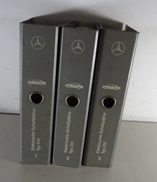 Werkstatthandbuch Elektrik Schaltpläne Mercedes CL-Klasse C215 + AMG Stand 08/05