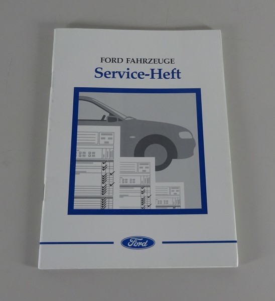 Scheckheft Ford Maverick, Explorer, Transit, Puma, Escort, Ka, Fiesta...von 1998