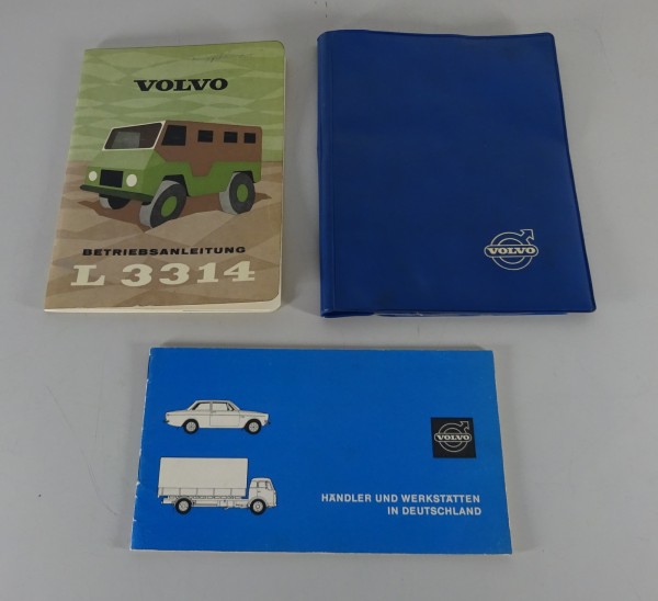 Betriebsanleitung / Handbuch Volvo LKW L 3314 Lappländer auf deutsch von 09/1962