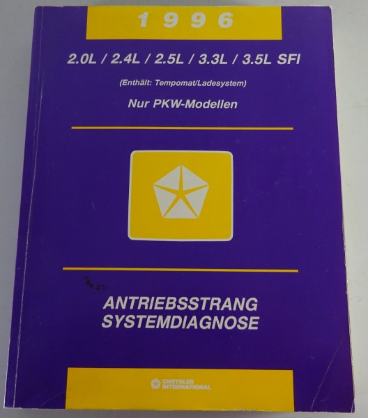 Werkstatthandbuch Chrysler PKW-Modelle 2.0L / 2.4L usw SFI Systemdiagnose 1996