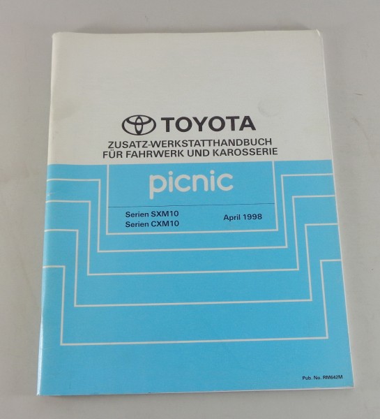 Werkstatthandbuch / Reparaturanleitung Toyota Picnic SXM / CXM 10 von 1998