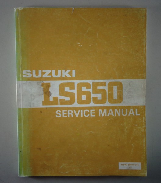 Workshop Manual / Repair Manual Suzuki LS 650 Savage Stand 1986 - 1990