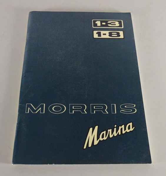 Owner´s Manual / Handbook Morris Marina Stand 10/1972