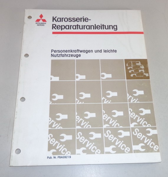 Werkstatthandbuch Mitsubishi PKW und leichte Nutzfahrzeuge Karosserie von 1993