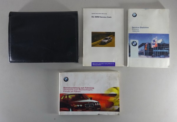 Bordmappe + Betriebsanleitung BMW 3er E46 318i 320i/d 323i 328i Stand 01/1998