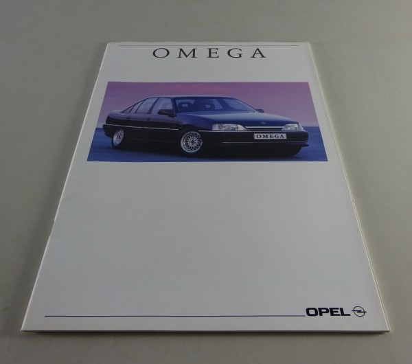 Prospekt / Broschüre Opel Omega A 2 Stand 08/1991