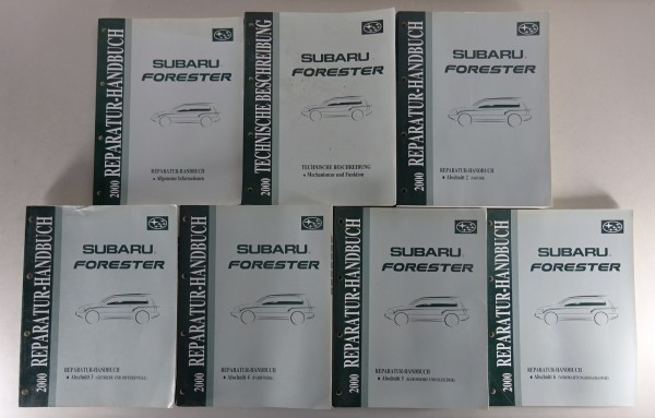 Werkstatthandbuch Subaru Forester 2000 4WD Modelljahr 2000 Stand 10/1999