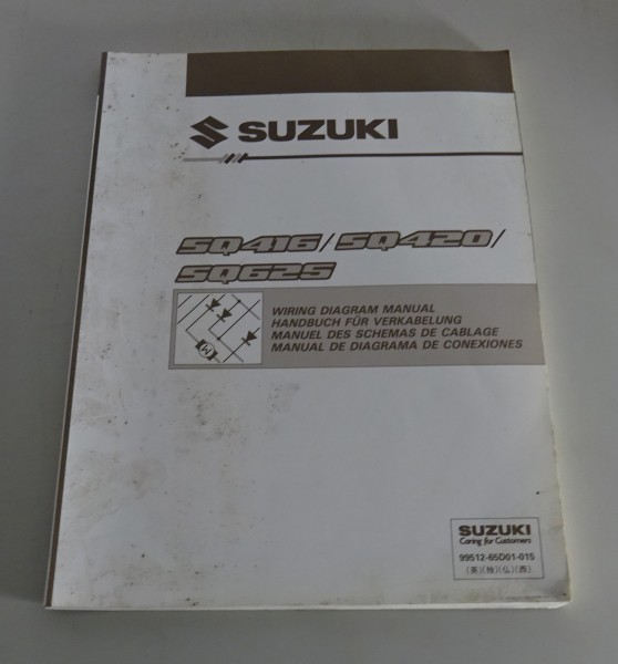 Werkstatthandbuch Elektrik / Schaltpläne Suzuki Grand Vitara SQ416/420/625 1998