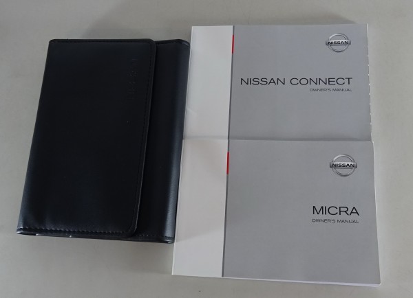 Owner's Manual + Wallet Nissan Micra K12 from 09/2009