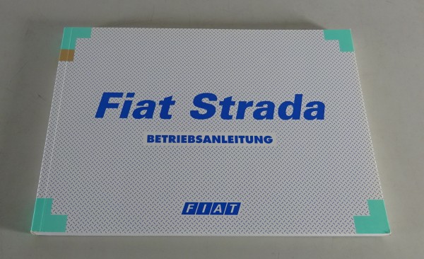 Betriebsanleitung / Handbuch Fiat Strada Stand 02/1999