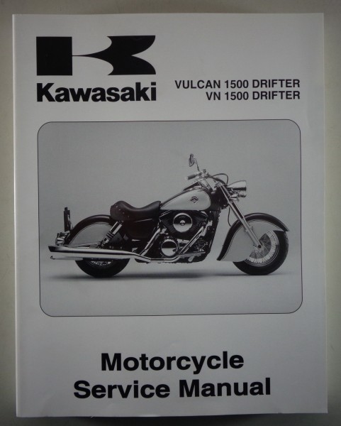 Workshop Manual Kawasaki Vulcan / VN 1500 Drifter from 10/2000