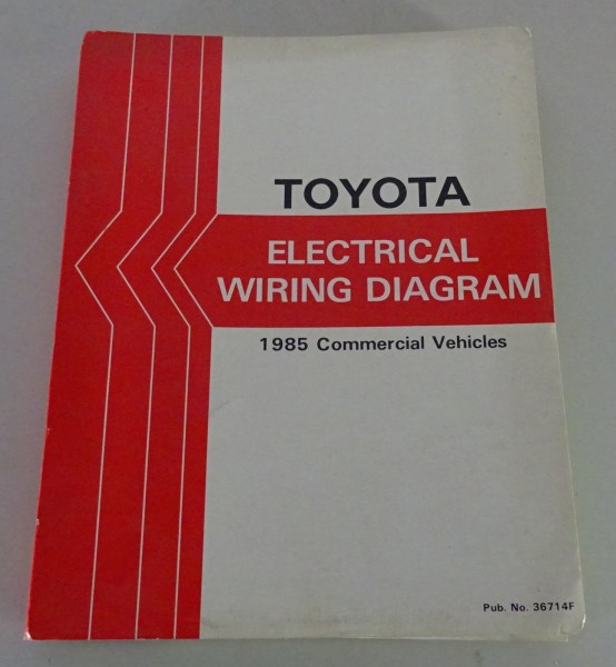 Werkstatthandbuch Elektrische Schaltpläne Toyota Land Cruiser, Hilux, Truck 1985