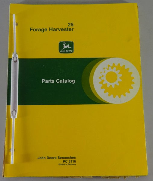 Teilekatalog / Parts Catalog John Deere Forage Harvester / Häcksler 25 - 06/1979