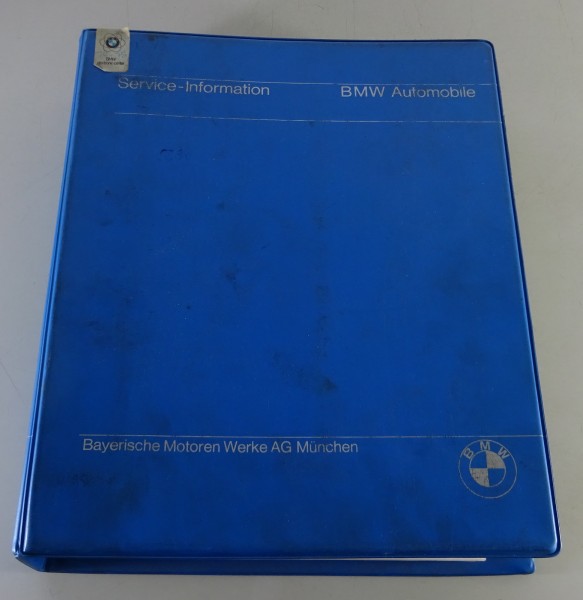 Service-Informationen BMW 1502..2002 turbo, Neue Klasse, E3, E9, E21, E12 ab´74