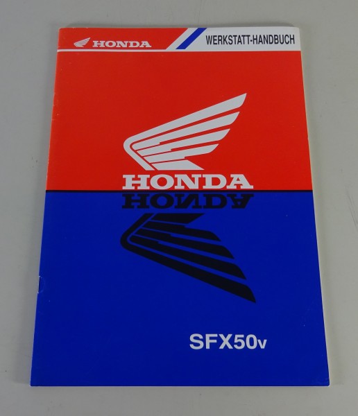 Werkstatthandbuch Ergänzung Honda Roller SFX 50