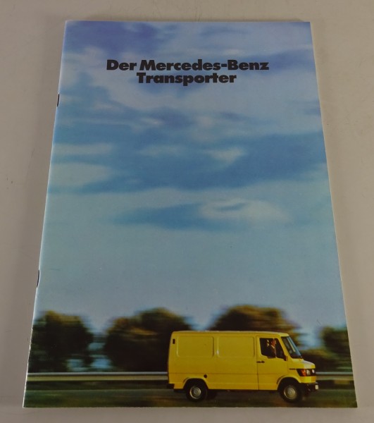 Prospekt / Broschüre Mercedes-Benz T1 Bremer Transporter Stand 04/1980