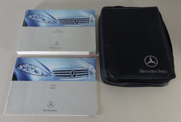 Owner's Manual + Wallet Mercedes Benz A-Class W169 A 150 170 200 from 03/2005