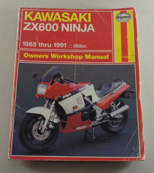 Reparaturanleitung / Repair Manual Kawasaki ZX 600 R Ninja 1985 - 1991