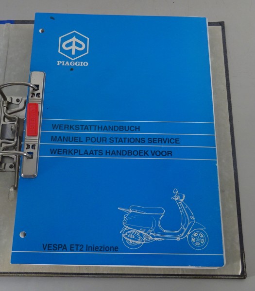 Werkstatthandbuch Piaggio Vespa ET2 50 ccm Motorroller Stand 05/1997