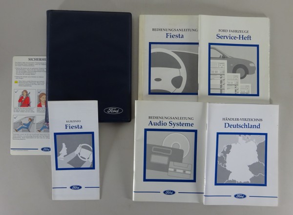 Bordmappe + Betriebsanleitung Ford Fiesta Stand 06/2001