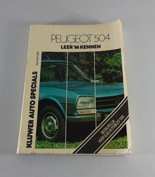 Vraagbaak Reparatiehandboek Peugeot 504 L, GL sedans etc. bis Bj. 1977 v. 1977