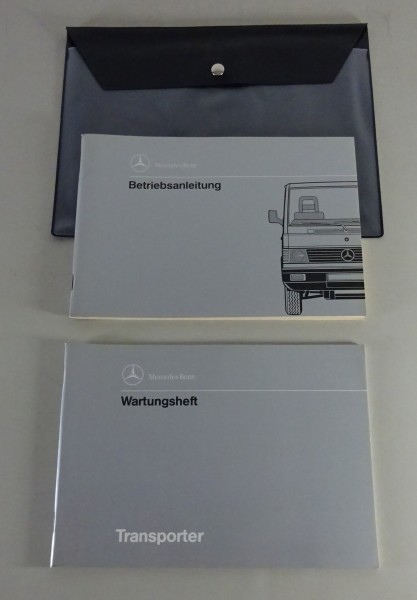 Bordmappe + Betriebsanleitung Mercedes-Benz MB 100 D 2. Serie Stand 01/1993