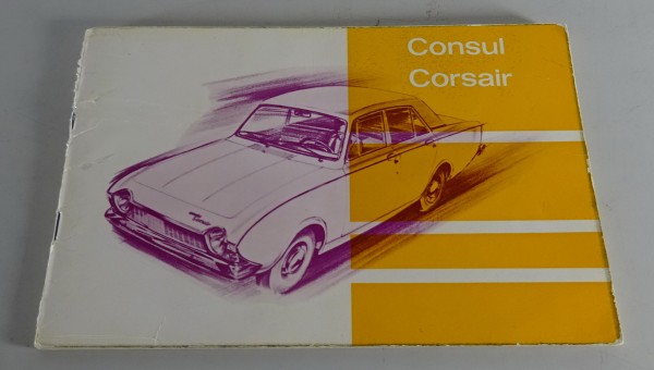 Betriebsanleitung / Handbuch Ford Consul / Corsair Stand 08/1963