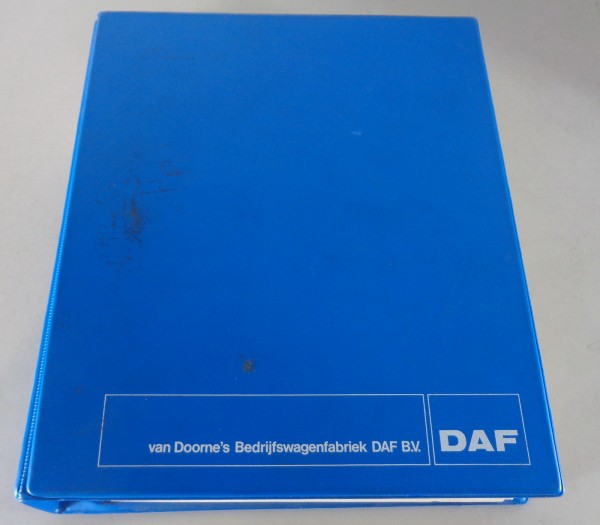 Werkstatthandbuch / Reparaturleitfaden DAF LKW / Truck 2000 von 1975