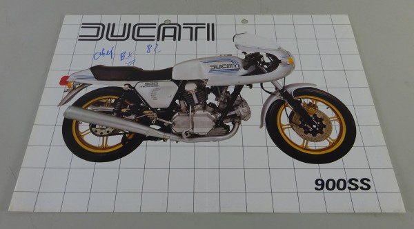 Prospektblatt / Broschüre Ducati 900SS Motorrad