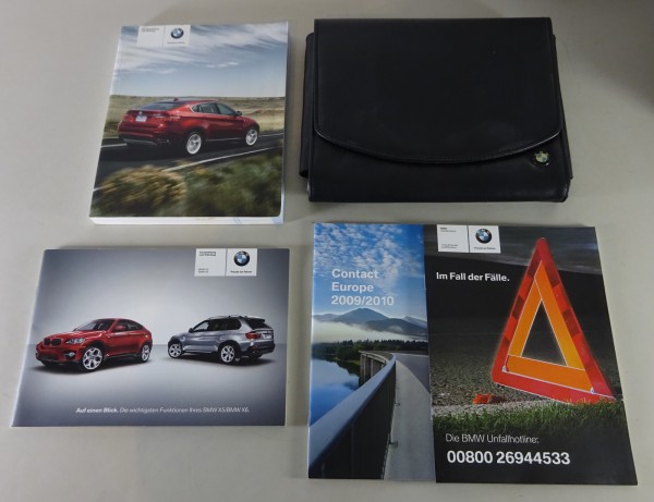 Bordmappe + Betriebsanleitung / Handbuch BMW X5 E70 & BMW X6 E71 Stand 06/2009