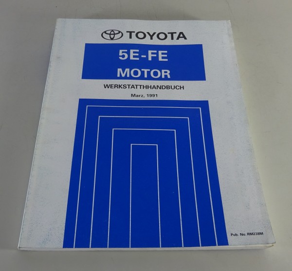 Werkstatthandbuch Toyota 5E-FE 1,5l Motor für Paseo EL44 von 03/1991