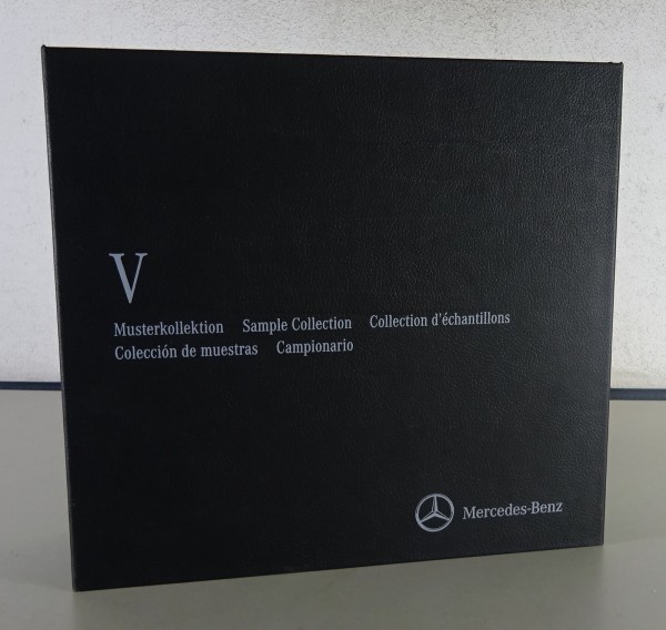 Farben & Polstermappe Musterkollektion Mercedes V-Klasse W447 Stand 12/2013
