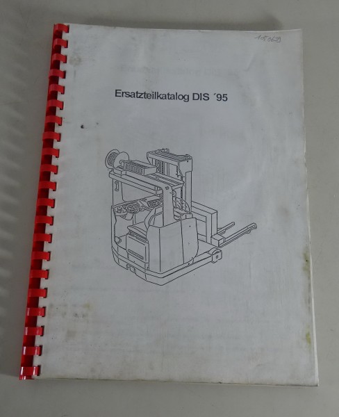 Teilekatalog / Parts Catalog Jungheinrich Elektrogabelstapler DIS ´95 von 2001