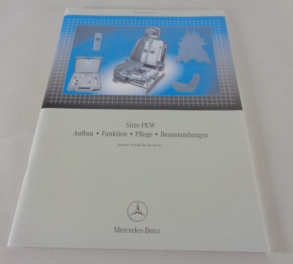 Werkstatthandbuch Ratgeber Mercedes Benz Sitze für R171 R230 W211 R129 W124 W463