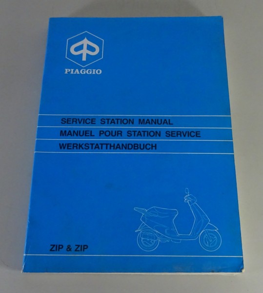 Werkstatthandbuch / Service Manual Vespa Piaggio Zip & Zip Roller Stand 10/1994