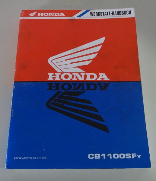 Werkstatthandbuch Honda CB 1100 SF X-M X-Eleven Typ SC42 Stand 1999