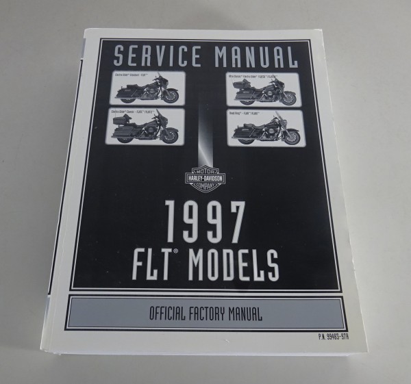 Workshop manual Harley Davidson FLT Models 1997 from 08/1998