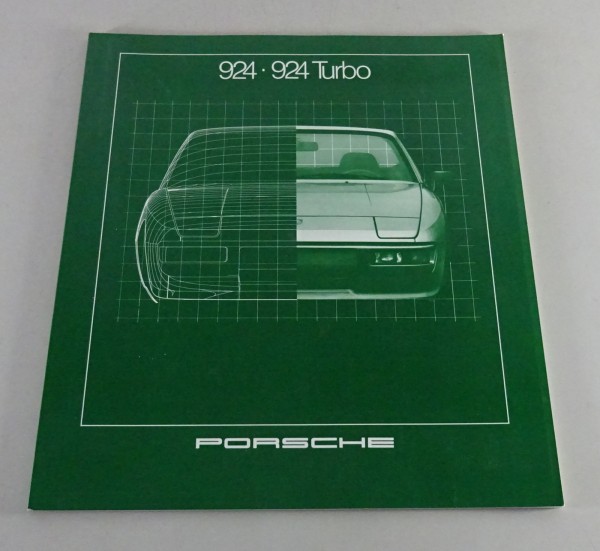 Prospekt / Brochure Porsche 924 + 924 turbo von 1981