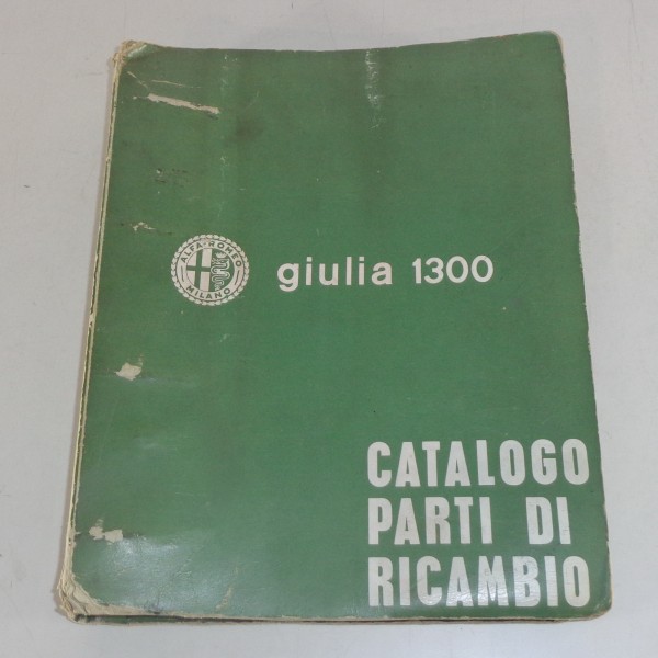 Teilekatalog Alfa Romeo Giulia 1300 Serie 105 Karosserie + Mechanik von 1965