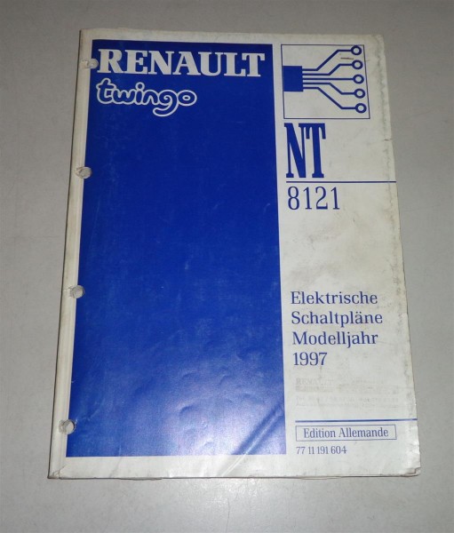 Werkstatthandbuch Elektrik / Elektrische Schaltpläne Renault Twingo - 1997