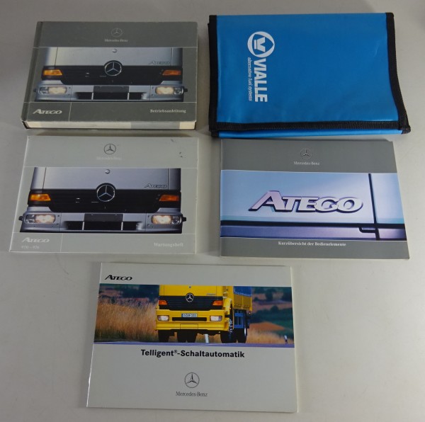 Bordmappe + Betriebsanleitung Mercedes-Benz LKW Atego 950.5 - 954.5 von 08/2000