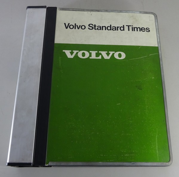 Richtzeitenkatalog / Standart Times Guide Volvo 200, 300, 400, 700, 800, 900