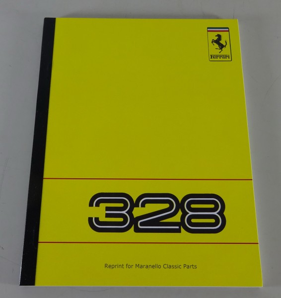 Owner´s Manual / Uso e manutenzione Ferrari 328 GTB GTS My. 1986