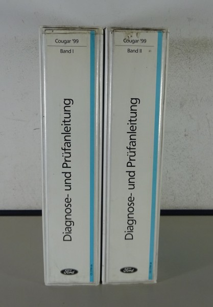 Werkstatthandbuch / Diagnosehandbuch Ford Cougar '99 Band I + II Stand 09/1998