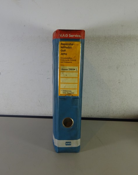 Werkstatthandbuch Elektrik Schaltpläne VW Golf II + GTI 16 V / G 60 + Ralley´89