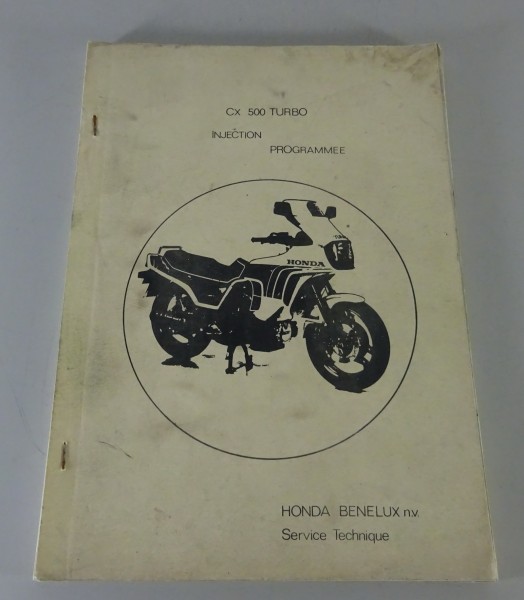 Schulungsunterlage / document de formation Honda CX 500 Turbo Modelljahr 1982