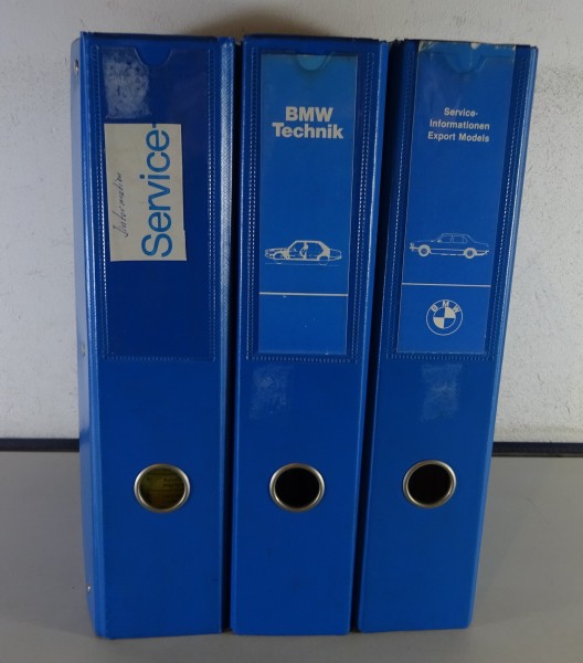 Service-Informationen BMW 1502...2002, M1, E3, E9, E24, E23, E21, E12 ab 1977