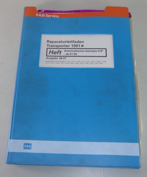 Werkstatthandbuch VW Bus / Transporter T4 Automatisches Getriebe 01P von 06/1997